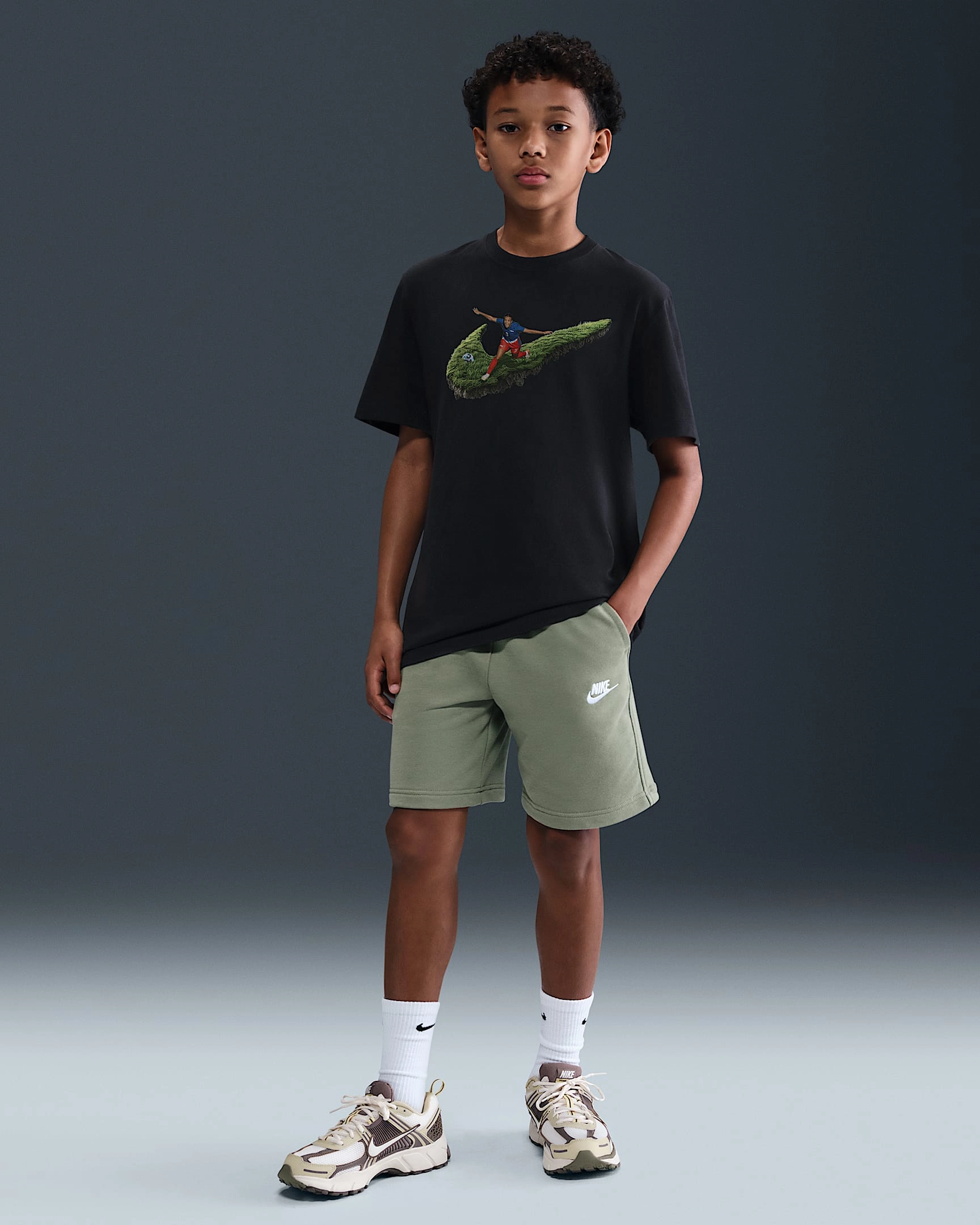 Caitlin Clark Nike Basketball T-Shirt Sieger-Style für Kids